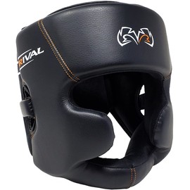 RIVAL Boxing RHG60F 2.0 Workout Full Face Headgear - Adjustable Lace Top, Chin Protection, and Multi-Layered Foam Padding