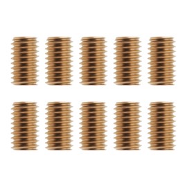 Create idea 10PCS M6 Male to M4 Female Thread Adapter Brass Reducer 10 mm for Tripod Camera Mount Light Stand Mechanical