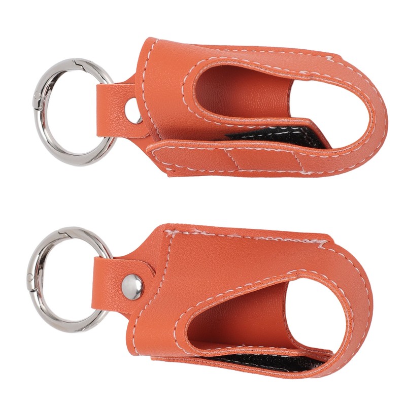 2pcs Inhaler Carrying Holder Clasp Closure Safety Carabiner Clip Portable