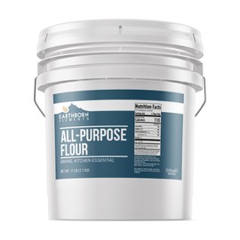 Earthborn Elements All-Purpose Flour, Bulk Size, Kitchen Essential, Baking & Cooking (272 Ounce)