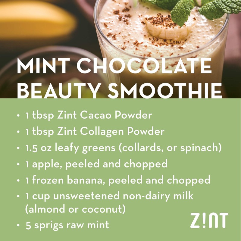 Zint Organic Cacao Powder (16 oz): Raw Non-Alkalized Chocolate With