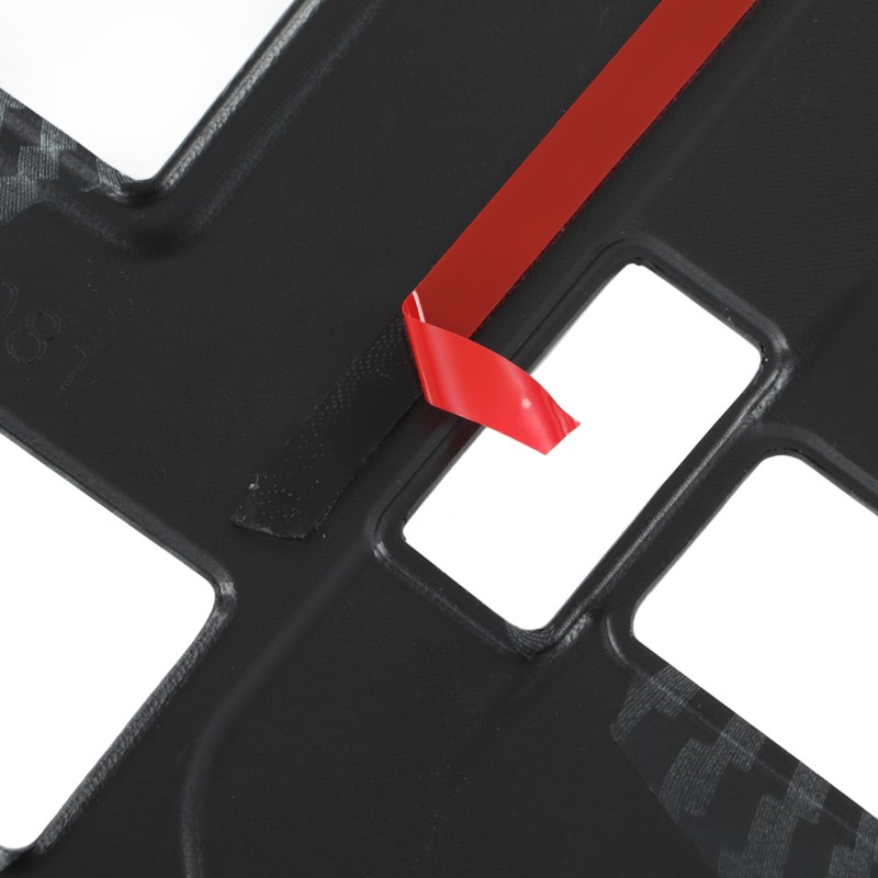 Car Center Console Shift Panel Trim Adhesive Glossy Carbon Fiber