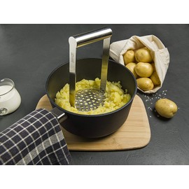 Lurch 1-Piece Potato Masher Stainless Steel