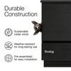 Kenley Bat House - Large Outdoor Bat Box Shelter with