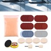 EMVANV Glass Polishing Kit, 39Pcs/Set Glass Scratch Remover, Deep Scratch