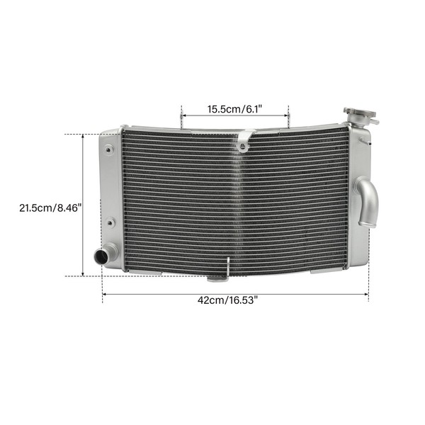TCMT Radiator Cooler Cooling Fits For Kawasaki Ninja ZX 10R