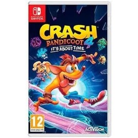 ACTIVISION VJGSWIACT20294228 Crash Bandicoot 4 It's About Time Switch Video Games, Colourful, M