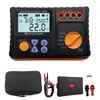 Insulation Resistance Tester 250V/500V/1000V High Definition LCD Display Resistance Meter
