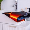 3D Effect Lava Velour Towel 75 x 150 cm 100%