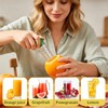 Saituo Home 2 Pcs Lemon Squeezers, Manual Lemon Juicer with