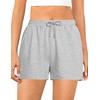Quenteen - Pantalones cortos deportivos de algodón para mujer, de
