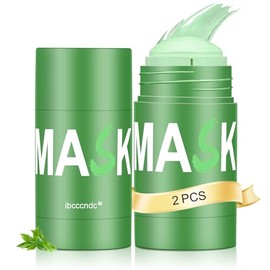 Josmon Green Tea Deep Cleanse Mask 2PCS, Blackhead Remover with Green Tea Extract for Face Deep Pore Cleansing, Oil Control, Moisturizing