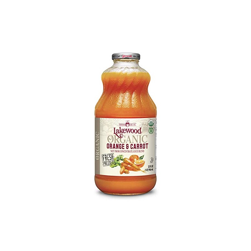 LAKEWOOD JUICE ORANGE CARROT ORG, 32 FO
