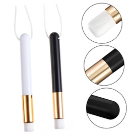 PACKOVE 2PCS Mascara Wands Eyelash Brush Premium Cosmetic Brushes for Eye Makeup Portable Easy to Clean for Blush Contour Highlight and Eye Shadow Applications