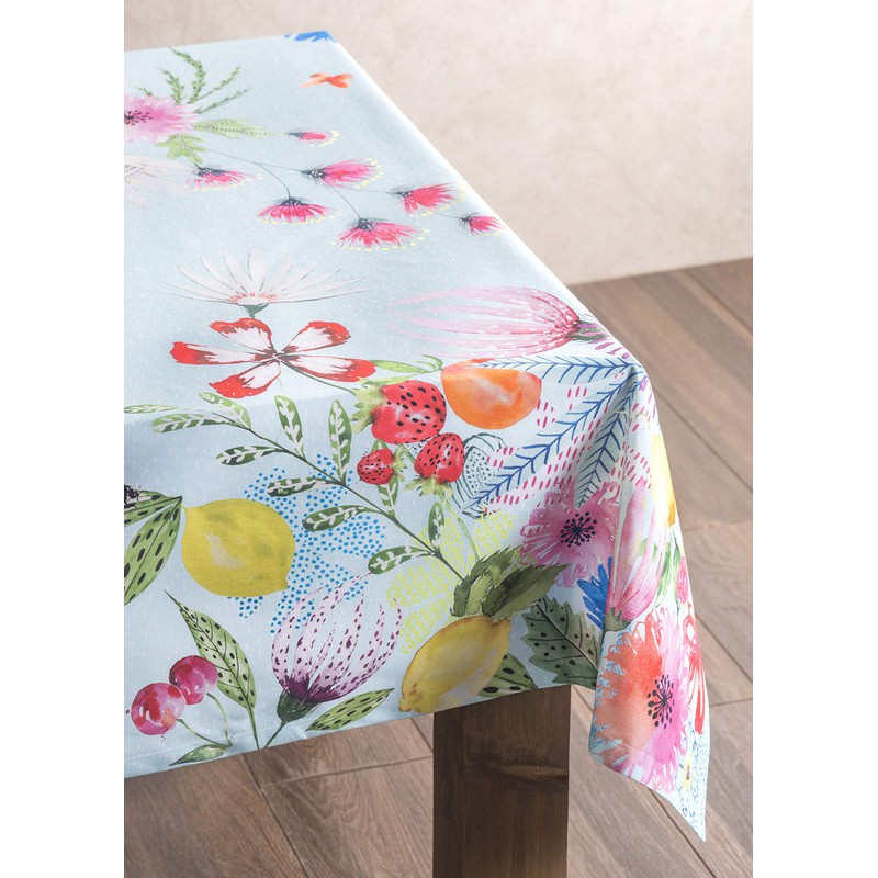 Maison d' Hermine Tablecloth 100% Cotton Table Cover Decorative Washable