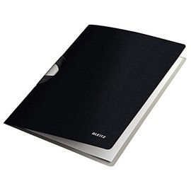 Leitz ColorClip Professional Folder PP A4 Black