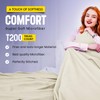 Linens World Microfiber Flat Sheets Super King Size Breathable, Anti