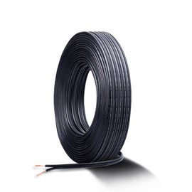 Gardenreet Low Voltage Landscape Wire 16/2 Gauge, 65ft 100% Pure Copper Outdoor Lighting Cable, Waterproof Direct Burial 2 Conductor Electrical Wire for Garden Path and LED Spotlights (UL Listed)