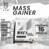 Suplemento Polvo Psn Whey Protein Mass Gainer 27kg Galleta