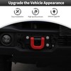 CheroCar 2PCS Front Bumper Tow Hook Cover，Tow Trailer Hitch Protector