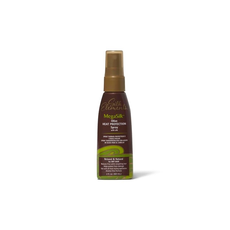 Silk Elements MegaSilk Olive Heat Protection Spray (2 Fl Oz