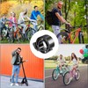 YUNYU Bicycle Bell, 100dB Loud Safety Horn, Aluminium Alloy Low-Profile
