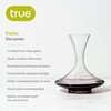 True Petite Wine Decanter, Glass Carafe, Red and White Wine,