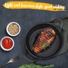Ziliny 3 Size Mini Cast Iron Skillets with Handle Small