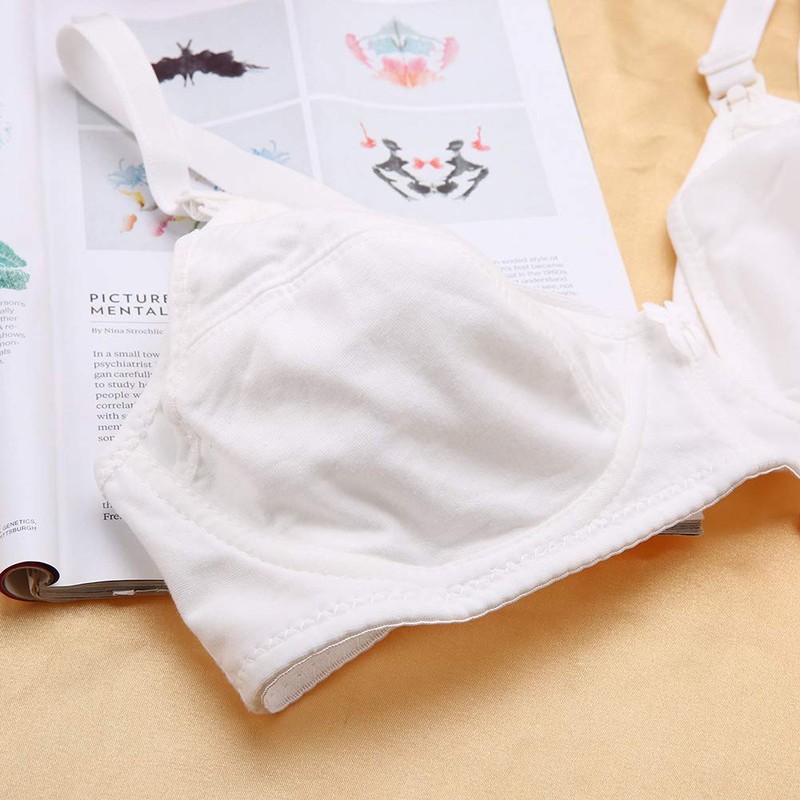 Cotton Maternity Bra Open Front Nursing Bra Pregnant Nursing Bras
