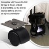 MWEDP for Rexair Rainbow Vacuum 40 mm Dolly Wheel/Plate Assembly