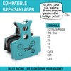 Miles Racing disc brake pads - semi metallic - Formula