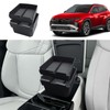 Double-Layer Center Console Organizer For 2025 Hyundai Tucson(Limited)/2025 Tucson Hybrid(Blue/SEL
