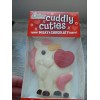 Palmer Cuddly Cuties Unicorn White Chocolate Valentines Day Candy Figure