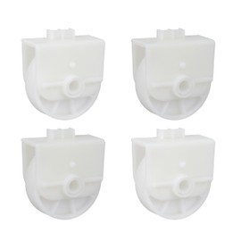 Refrigerator Freezer Drawer Roller AHJ72909001 for LG/Kenmore Freezer Tray Roller Replaces Part AHJ73329901 AP4671331-4 Pack