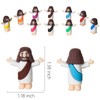 ARCHCRTC 60 Pcs Little Jesus Figurine Miniature Tiny Jesus Figures
