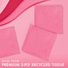 Creative Converting 803042B Bright Pink Beverage Paper Napkins, 50 Pcs