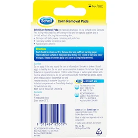 Scholl Corn Removal Pads, 1 Count
