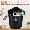 Portable Anti-Theft Lock Box, EUBSWA Beach Safe Security Lock Bag,