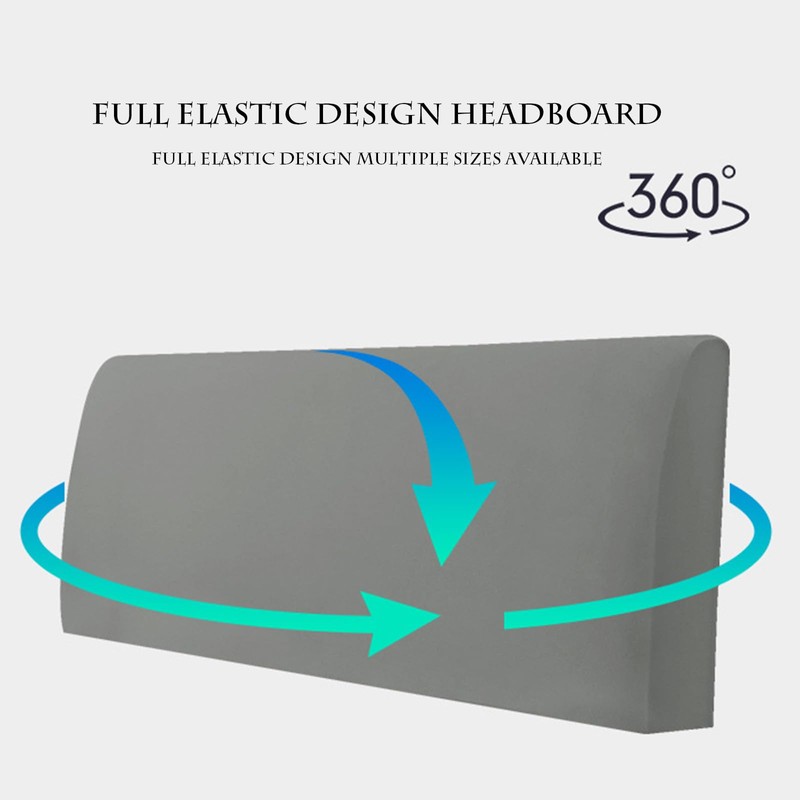 Boxonly - Funda elástica para cabecero, protector de cama elástico