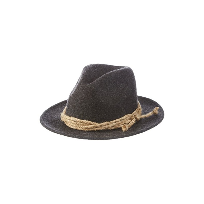 Stockerpoint Men's Panama Hat H - 3535.2, charcoal