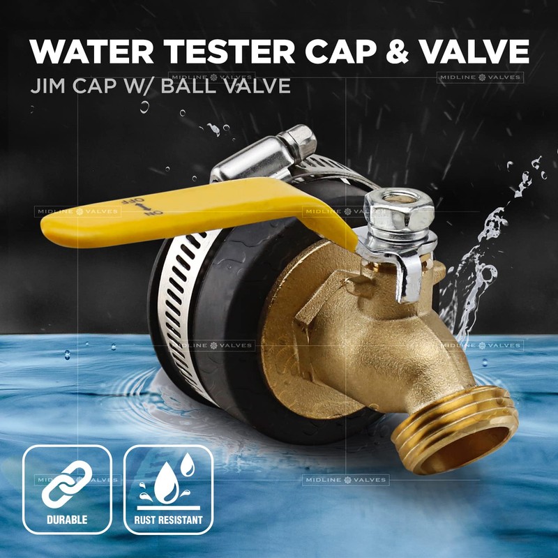 Midline Valve XUD2 Sillcock Hose Ball Valve with Lever HANDLE