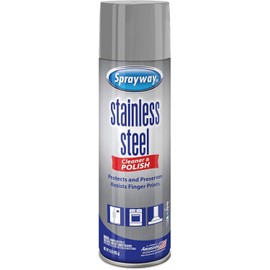 Sprayway Water-Based Stainless Steel Cleaner, 15 Fl Oz (Pack of 1)