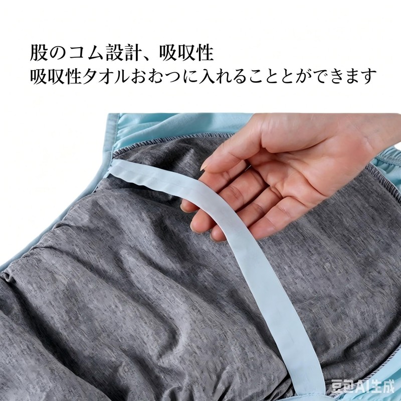 Women's Leak Proof Care Briefs, Cotton Reusable Incontinence Pants, Post