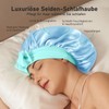 LitBear 100% Mulberry Silk Sleep Cap for Women, 6A 22