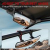 BETOOLL 16.5" Wide Rear View Race Mirror Convex Mirror with
