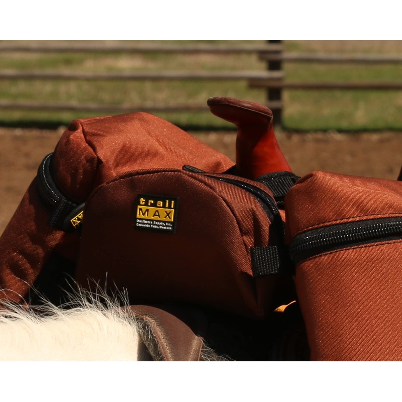 TrailMax original pommel bolsillo, Anaranjado Blaze, 8" x 3.5" x