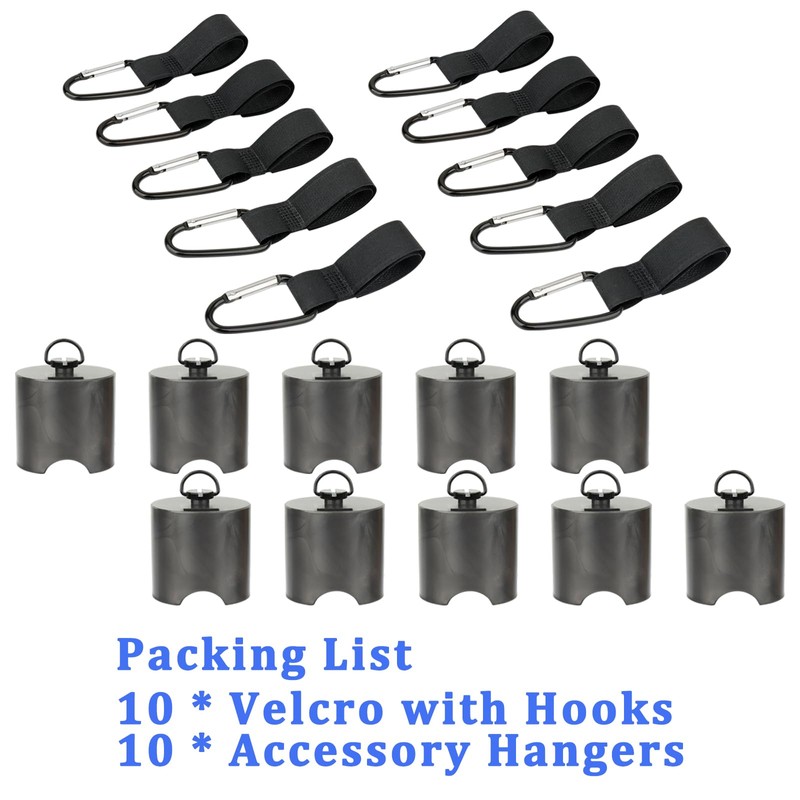 RTop 10Pack Accessory Hangers for Dyson Attachments V7 V8 V10