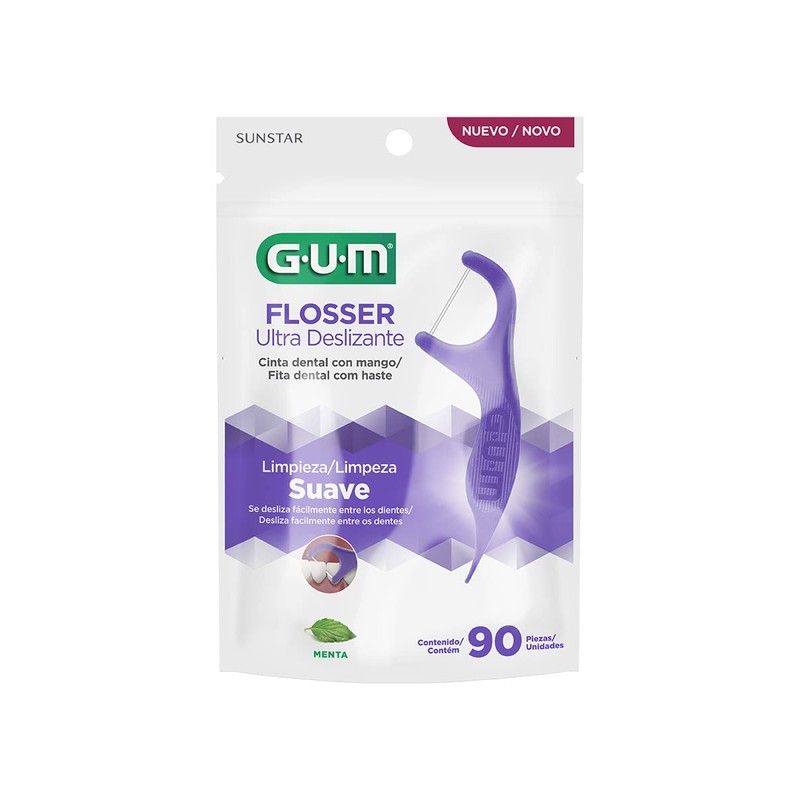 Gum - Hilo dental ultra deslizante 90
