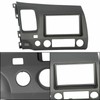 For Honda Civic 06-11 Taupe Radio Stereo Dash Kit w/Wiring
