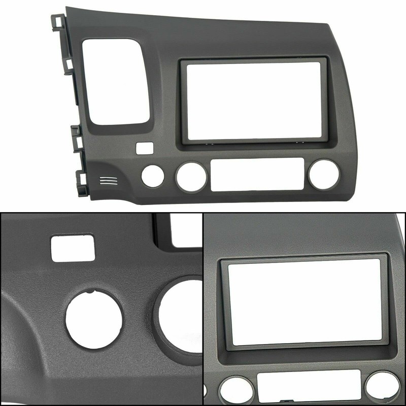 For Honda Civic 06-11 Taupe Radio Stereo Dash Kit w/Wiring